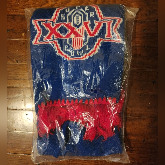 Superbowl XXVI Scarf New | eBay Superbowl XXVI Scarf New